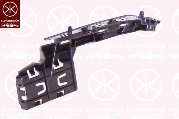 Mounting Bracket, bumper, Left Front, 5E3807183 (SKODA)