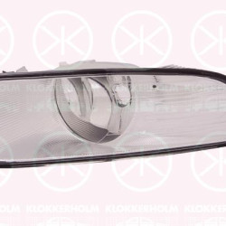 Front Fog Light, H8, Left Front, without daytime running light, 3T0941701 (SKODA)