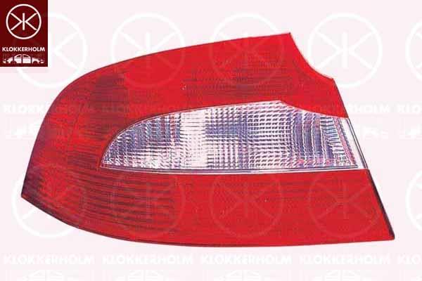 Tail Light Assembly, without bulb holder, Left, 3T5945111 (SKODA)