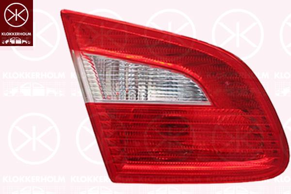 Tail Light Assembly, without bulb holder, Left, Inner Section, AL, 3T5 945 107 (SKODA), 3T5945107 (SKODA)