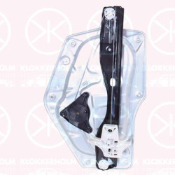 Window Regulator, 4/5-drs, OE-type, without electric motor, Electric, Left Rear, 3T0839461 (SKODA)