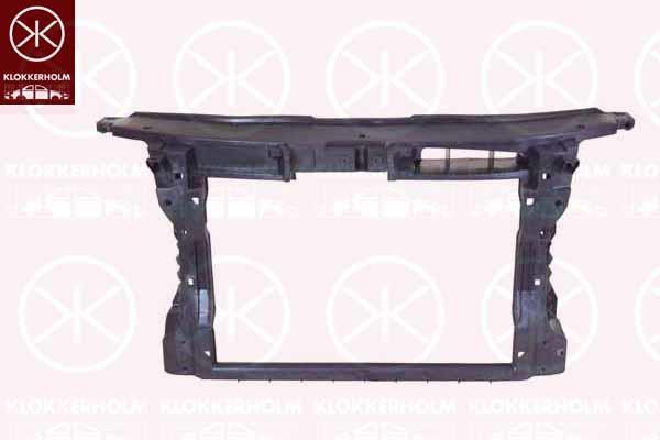 Radiator Support, Plastic, Full Body Section, 3T0805588 (SKODA), 3T0805588B (SKODA), 3T0805588D (SKODA)