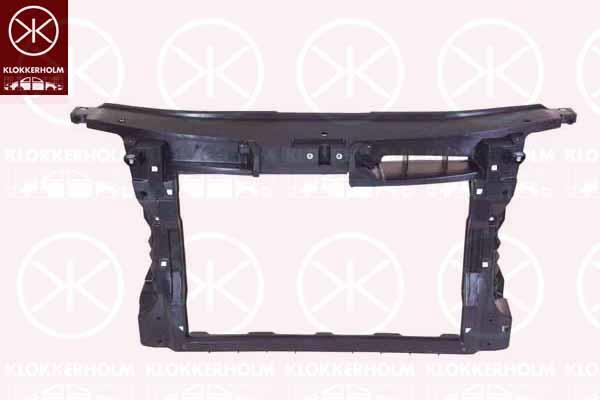 Radiator Support, Plastic, Full Body Section, 3T0805588A (SKODA), 3T0805588C (SKODA), 3T0805588E (SKODA)