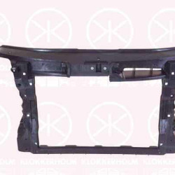 Radiator Support, Plastic, Full Body Section, 3T0805588A (SKODA), 3T0805588C (SKODA), 3T0805588E (SKODA)