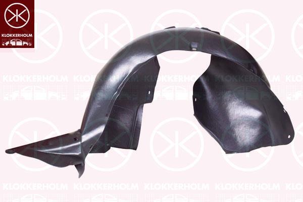 Liner, wheelhouse, 4WD, Plastic, Left Front, 3T0809957 (SKODA), 3T0809957D (SKODA)