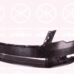 Bumper, Front, Smooth, 3T0807221K (SKODA), 3T0807221L (SKODA), 3T0807221M (SKODA)