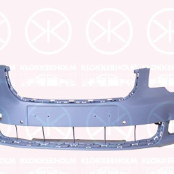 Bumper, w/primer, Front, with hole(s) for parking distance control, Number of bores: 4, 3T0807221D (SKODA), 3T0807221E (SKODA), 3T0807221F (SKODA), 3T0807221G (SKODA), 3T0807221H (SKODA), 3T0807221J (SKODA)