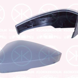 Housing, exterior mirror, Left, w/primer, 3V0857537A GRU (SKODA), 3V0857537AGRU (SKODA)