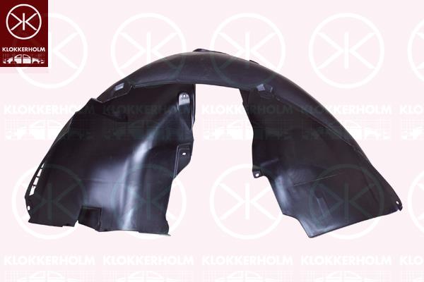 Liner, wheelhouse, Plastic, Left Front, 3V0809957 (SKODA)