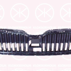 Frame, radiator grille, black, 3V0853653K041 (SKODA)