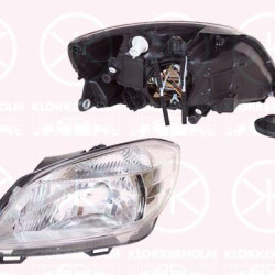 Headlight, H4, with motor for headlamp levelling, Right, 5J1941016C (SKODA), 5J1941018C (SKODA)