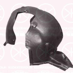 Liner, wheelhouse, Plastic, Left Front, 5L0809957 (SKODA)