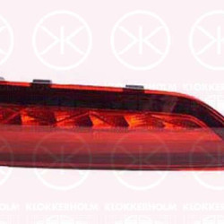 Tail Light Assembly, Right, Inner Section, LED, with bulb holder, Varroc, 57A 945 308 (SKODA), 57A945308 (SKODA)