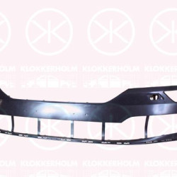 Bumper, Front, Smooth, with hole(s) for washer nozzle, 57A807218A (SKODA)