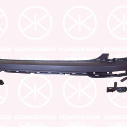 Bumper, Rear, Smooth, Upper section, 57A8075219B9 (SKODA)