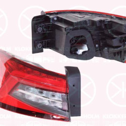 Tail Light Assembly, Left, Outer section, LED, Valeo, 565945207A (SKODA)