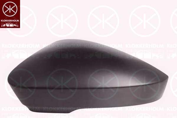 Housing, exterior mirror, Left, black, 5658575379B9 (VW), 5658575379B9 (SKODA)