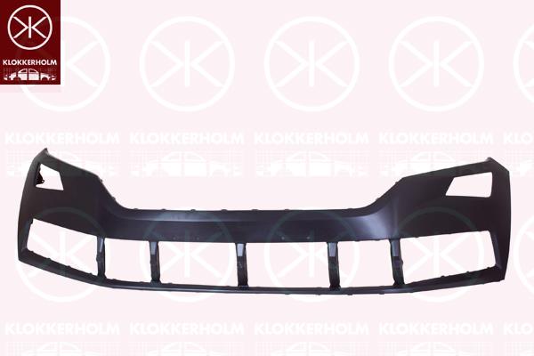 Bumper, Front, Smooth, 565807221 (SKODA)