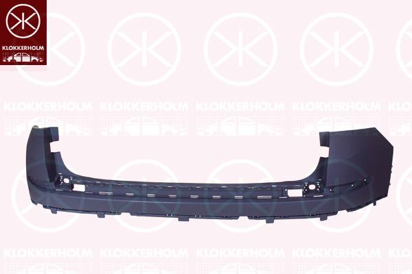 Bumper, w/primer, Rear, 565807421 (SKODA)