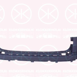 Bumper, w/primer, Rear, 565807421 (SKODA)