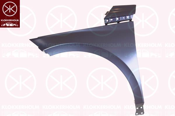 Wing, Steel, Right Front, 5LA821022A (SKODA)