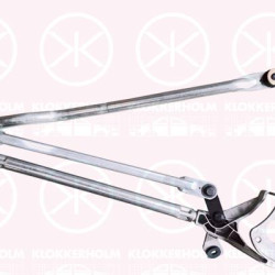 Wiper Linkage, Front, Set, for left-hand drive vehicles, 600594600G (TESLA), 6005946-00-G (TESLA)