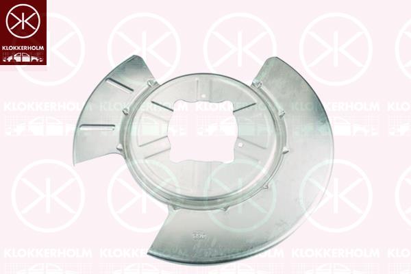 Splash Guard, brake disc, Rear Axle Right, for brake disc diameter [mm]: 365, 600643300A (TESLA), 6006433-00-A (TESLA)