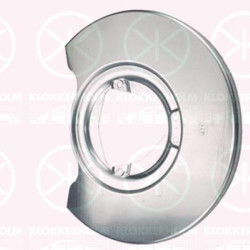 Splash Guard, brake disc, Front Axle, Diameter 1/Diameter 2 [mm]: 371/110, 104466200B (TESLA), 1044662-00-B (TESLA)