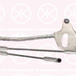 Wiper Linkage, Front, Set, without electric motor, for left-hand drive vehicles, 107672500D (TESLA), 107672500G (TESLA), 107672599F (TESLA), 1076725CNG (TESLA), 1076725-CN-G (TESLA)