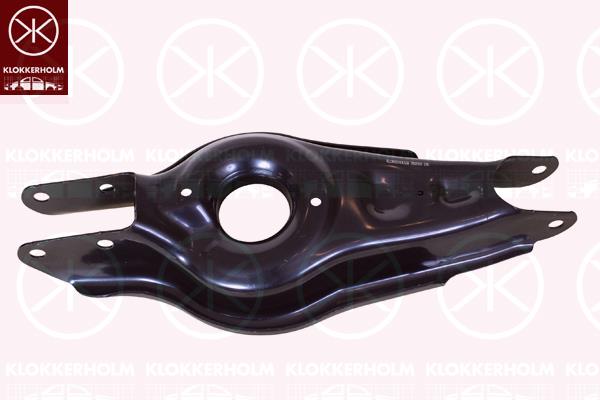 Control/Trailing Arm, wheel suspension, with bush, Rear Axle both sides, Control Arm, 104445100F (TESLA)