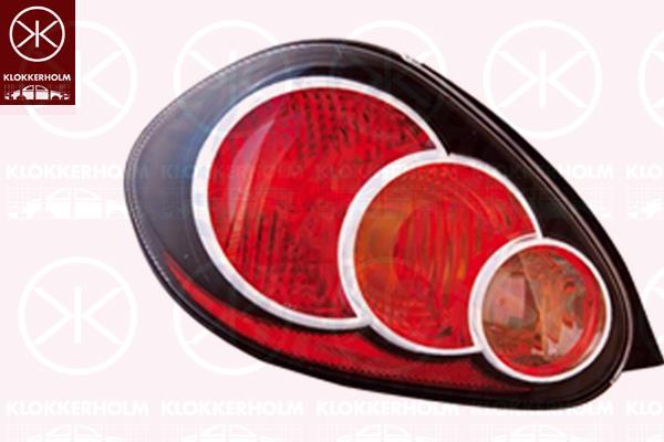 Tail Light Assembly, without bulb holder, Left, 81561 0H070 (TOYOTA), 815610H071 (TOYOTA)