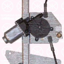 Window Regulator, 2/4-drs, with electric motor, Electric, Left Front, 69810 0H020 (TOYOTA), 9221 T8 (PEUGEOT), 9221 T8 (DS), 9221 T8 (CITROEN), 9222 T8 (DS), 9222 T8 (CITROEN)