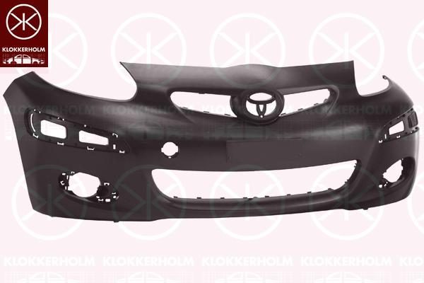 Bumper, Front, black, 52119 0H080 (TOYOTA), 52119 0H908 (TOYOTA)