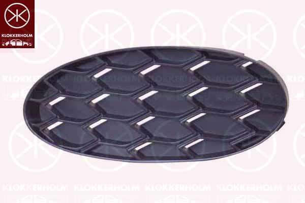 Ventilation Grilles, bumper, black, Left Front, 81482 0H010 (TOYOTA)