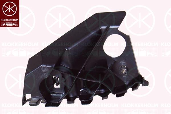 Mounting Bracket, bumper, Left Front, Outer section, Plastic, 52536 0H010 (TOYOTA)