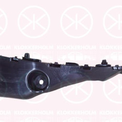 Mounting Bracket, bumper, Right Rear, Outer section, Plastic, 52575-0H010 (TOYOTA), 52575-OH010 (TOYOTA)