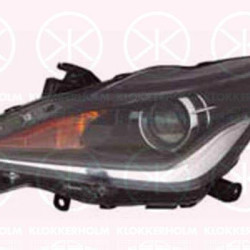 Headlight, Left, HIR2, with LED, without motor for headlamp levelling, 81170-0H130 (TOYOTA), 81170-0H131 (TOYOTA), 81170-0H190 (TOYOTA)