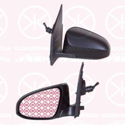 Exterior Mirror, Right, Control: cable pull, Convex, 87910-0H050 (TOYOTA), 87910-0H051 (TOYOTA), B000780880 (PEUGEOT), B000780880 (DS), B000780880 (CITROEN)