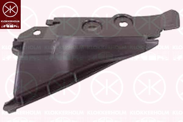 Mounting Bracket, bumper, Left Front, Plastic, 52538-0H010 (TOYOTA)