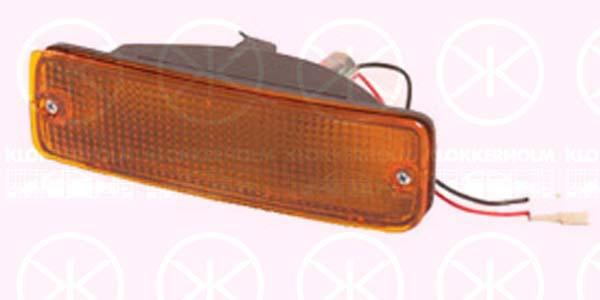 Direction Indicator, with bulb holder, yellow, Left Front, not ECE approved, 81520 35090 (TOYOTA), 81520 89133 (TOYOTA)