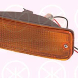 Direction Indicator, with bulb holder, yellow, Left Front, not ECE approved, 81520 35090 (TOYOTA), 81520 89133 (TOYOTA)