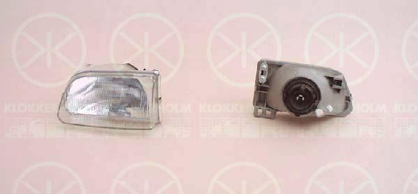 Headlight, H4, for vehicles without headlight levelling, Depo, Right, Illuminance [lx]: 17.5, 81110 10620 (TOYOTA), 81130 10720 (TOYOTA)