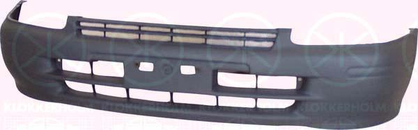 Bumper, Front, grey, 52119 10330 (TOYOTA)