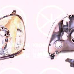 Headlight, H4, without motor for headlamp levelling, Valeo type, Left, Illuminance [lx]: 12.5, Indicator Colour: white, 81170 0D080 (TOYOTA)