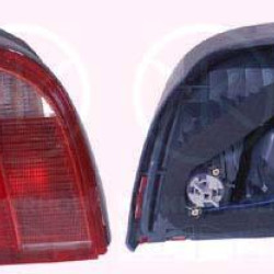 Tail Light Assembly, with bulb holder, Koito type, white/red, Left, 81560 52130 (TOYOTA)