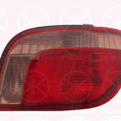 Tail Light Assembly, with bulb holder, Koito type, white/red, Right, 81550 52130 (TOYOTA)