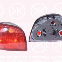 Tail Light Assembly, Valeo-type, without bulb holder, red, Left, 81560 0D070 (TOYOTA), 81561-0D070 (TOYOTA)