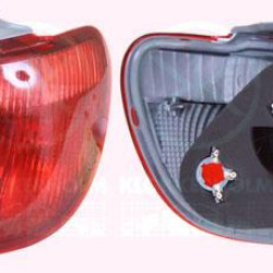 Tail Light Assembly, without bulb holder, Koito type, red, Right, 81550 52280 (TOYOTA)