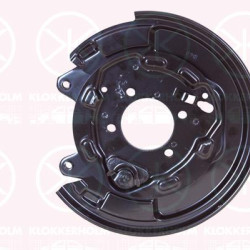 Splash Guard, brake disc, Rear Axle Left, Diameter 1/Diameter 2 [mm]: 290/67, 4650452010 (TOYOTA), 4650452011 (TOYOTA), 4650452040 (TOYOTA)