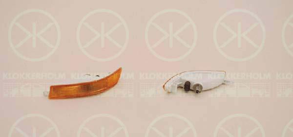 Direction Indicator, with bulb holder, yellow, Left, Length [mm]: 330, 81520 12520 (TOYOTA), 81520 12750 (TOYOTA)